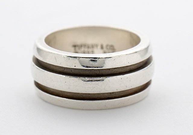シルバー製ティファニー指輪のサイズ直し